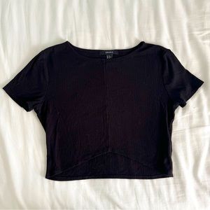 Black Forever 21 Crop Top